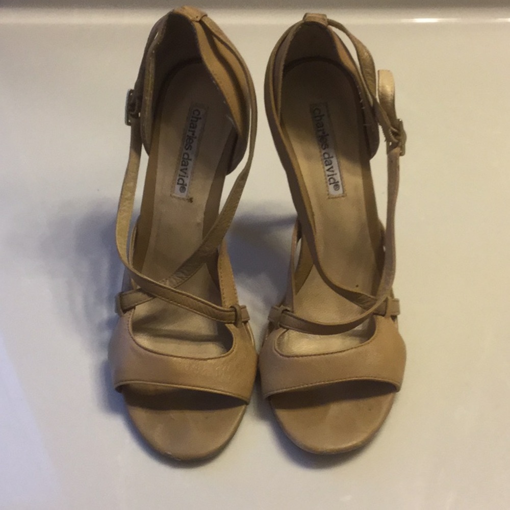 Charles David 4.25 in stiletto sandals SZ 6